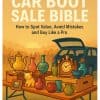 Car Boot Sale Bible book cover showing boot sale stalls, vintage items and sunrise field illustration.