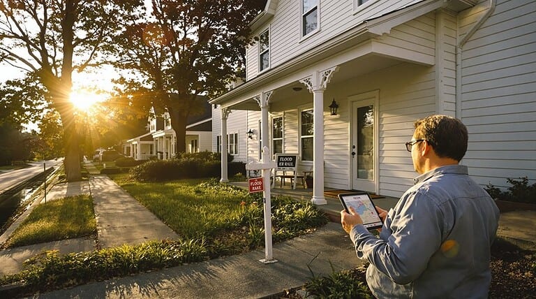 How to Check Flood Risk Before Making an Offer (ICLR Map Guide)