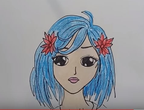 How to Draw an Anime Girl step by step