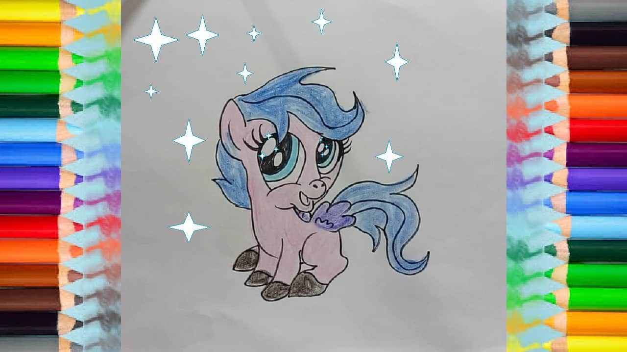 How to Draw a Cartoon Unicorn Step by Step
