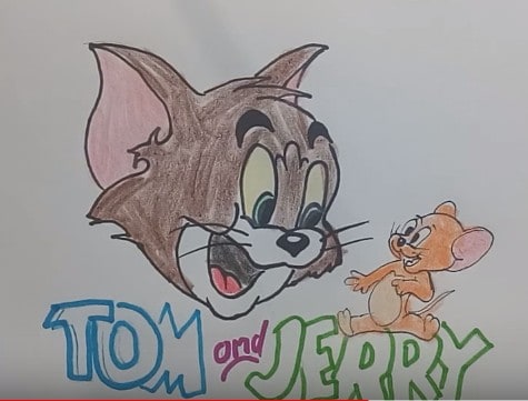 how to draw tom and jerry step by step – Tom and Jerry Drawing