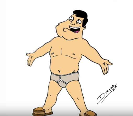 How to draw Stan Smith easy step by step for kids
