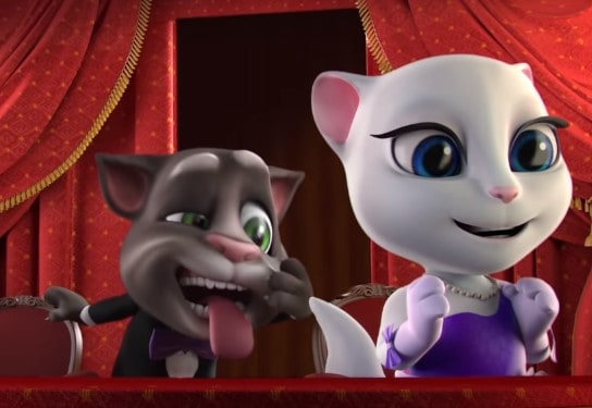 A memorable evening Talking Tom and Talking Angela – Talking Angela Date Night with Talking Tom