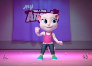 Talking Angela's Dance Show - Funny dance of Talking Angela
