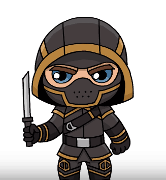 How to Draw Ronin from The Avengers  step by step