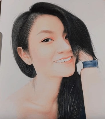 How to draw a portrait step by step – Beautiful girl drawing tutorial