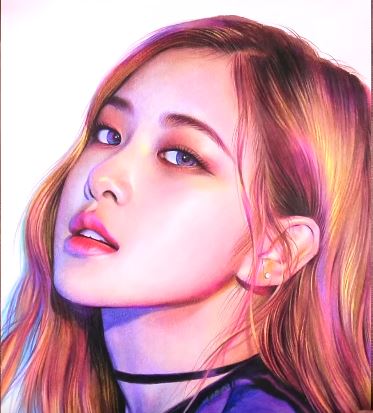 BLACKPINK Drawing – How to draw a beautiful girl by color pencil