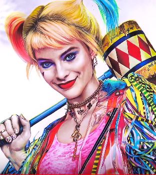 How to draw Birds of Prey | Harley Quinn