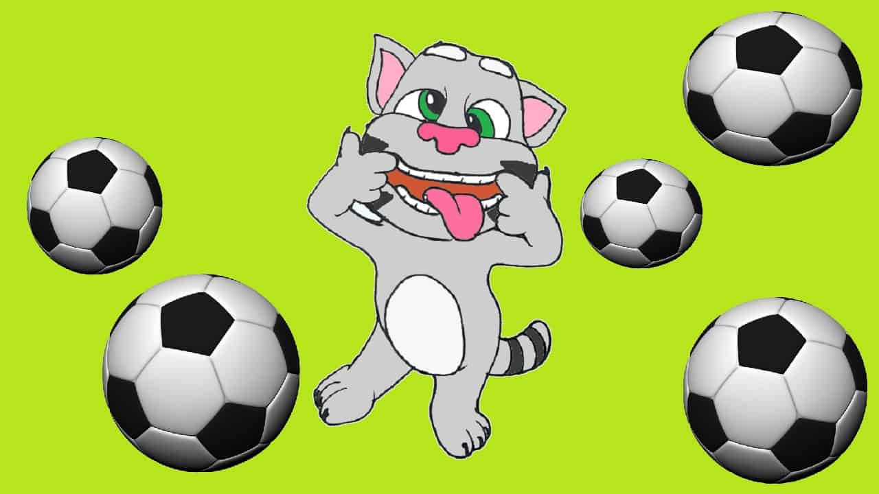 Talking tom crazy and funny drawing easy