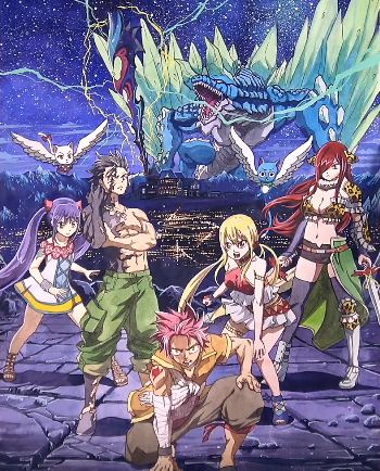 Fairy Tail the Movie: Dragon Cry – Watercolor drawing and painting