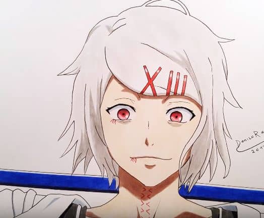 How to draw Juuzou Suzuya from Tokyo Ghoul