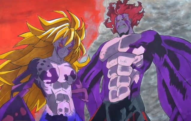 How to draw Monspeet and Derieri From The Seven Deadly Sins