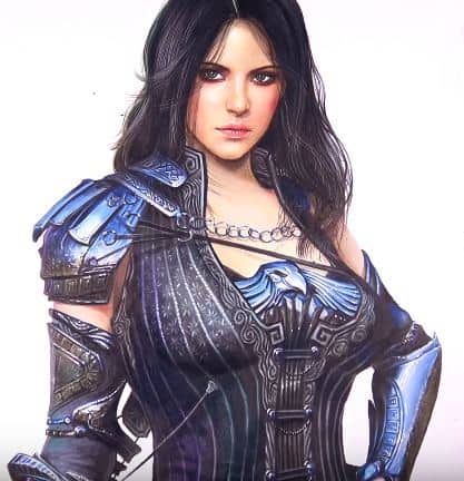 How to draw Sorceress from mobile game Black Desert