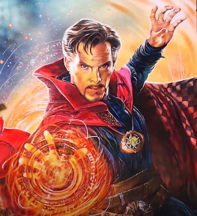 How to draw Doctor Strange(Benedict Cumberbatch)