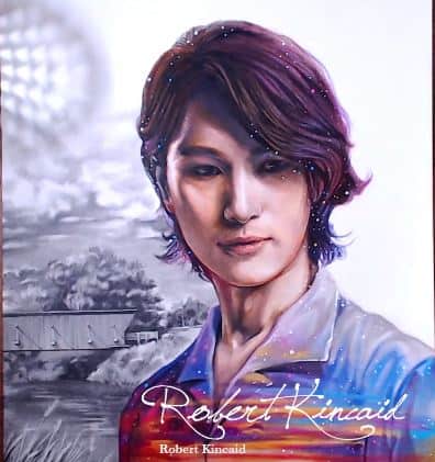 How to draw Robert Kincaid (Park Eun-tae) by pencil