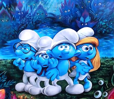 How to draw Smurfs from the movie ‘Smurfs: The Lost Village’