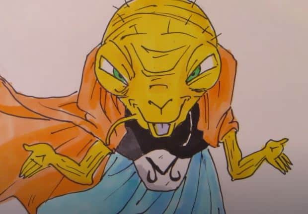 How to draw Babidi from Dragon Ball Z