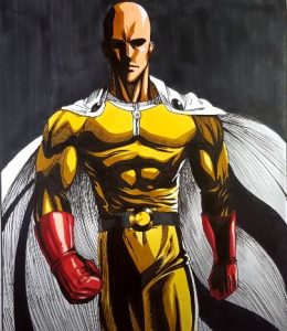 How to draw Saitama From One Punch Man