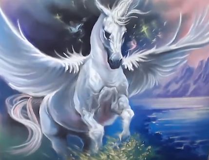How to draw a realistic unicorn by Pencil