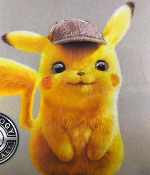 How to draw detective pikachu step by step