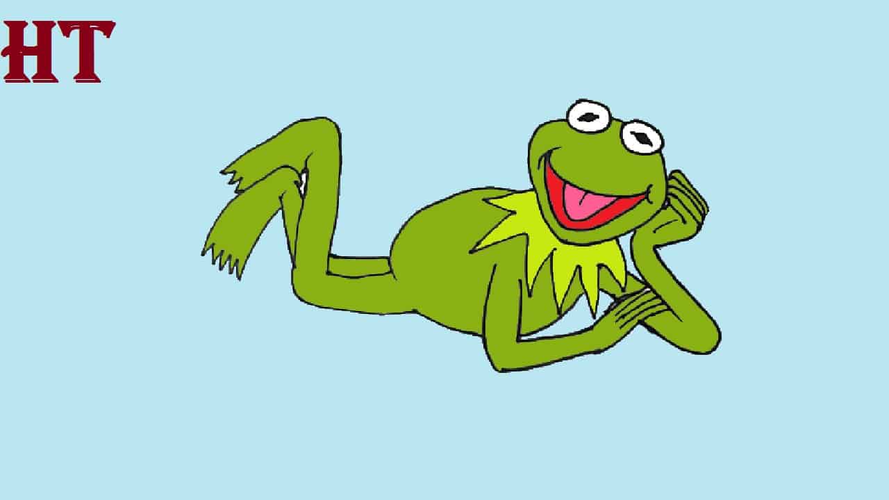How to Draw Kermit the Frog Step by Step
