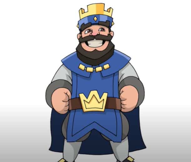 How to Draw a King Step By Step