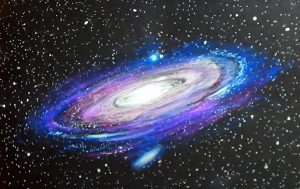 How to Draw a Galaxy Step by step