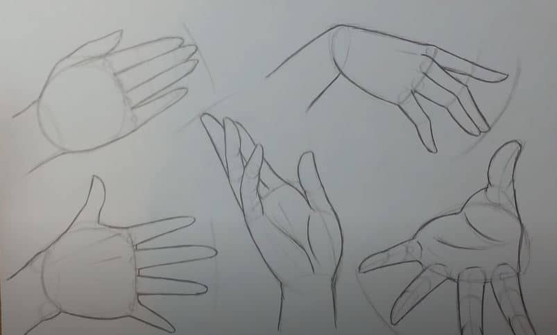 How to Draw Anime Hands Step by Step