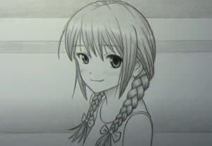 How to Draw Braids Step by Step - Anime Girl Drawing