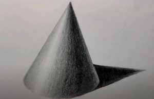 How to Draw a Cone Step By Step - 3D Drawing Tutorial