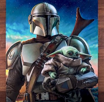 How to draw Mandalorian Step by Step || Pencil Drawing Tutorial