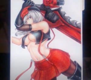 How to draw a hot anime girl - Alisa Ilinichina Drawing