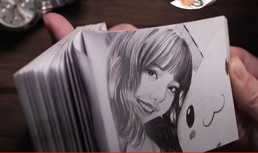 Jennie Drawing – FlipBook Tutorial
