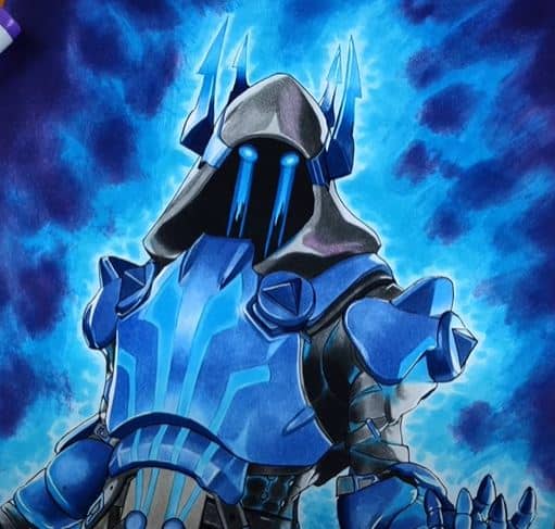 How To Draw Fortnite Ice King Step by Step