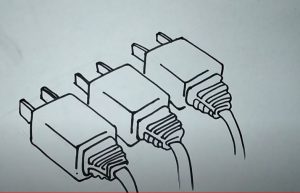 How to Draw a Plug Step by Step