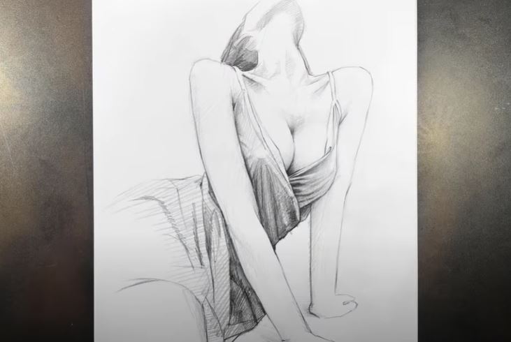 How to draw a Hot Girl Easy for Beginners || Pencil Drawing Tutorial