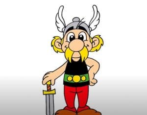 How to Draw Asterix Step by Step