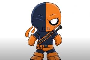 How to Draw Deadshot Step by Step
