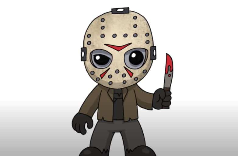 How to Draw Jason Voorhees Step by Step