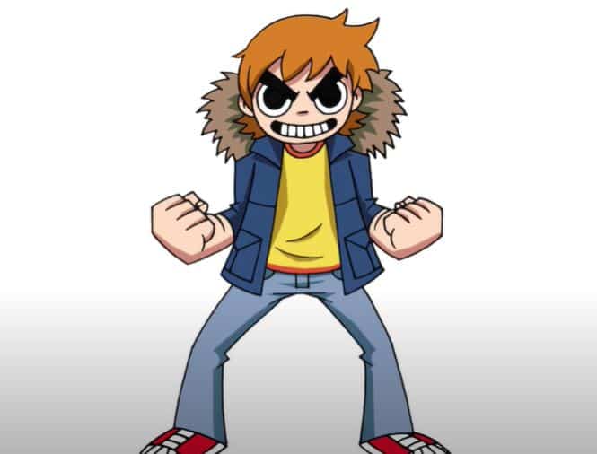 How to Draw Scott Pilgrim Step by Step