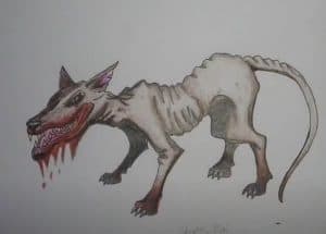 How to Draw a Chupacabra Step by Step