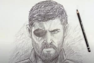 How to draw Thor Step by Step