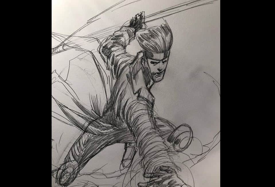 How to draw Gambit Step by Step