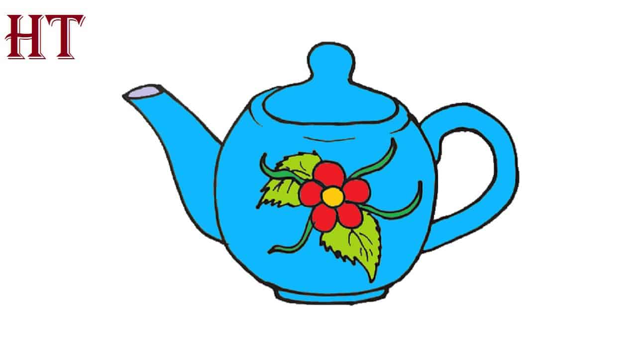 How to Draw a Teapot Step by Step