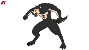 How to draw a Werewolf