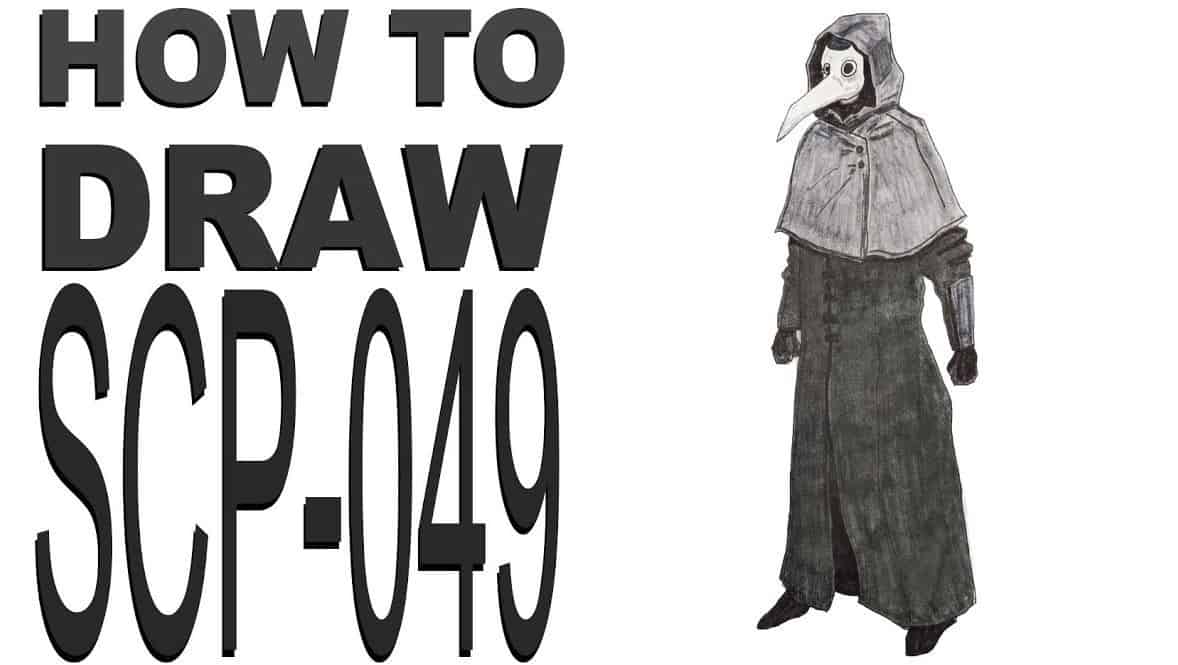 How to draw a plague doctor Step by Step