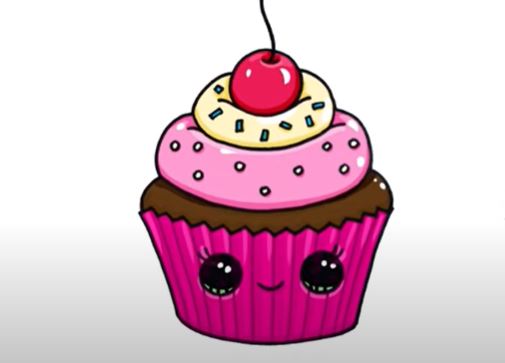 How To Draw Frosting Step by Step