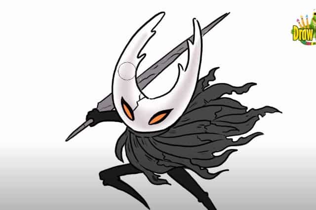 How To Draw Hollow Knight Step by Step
