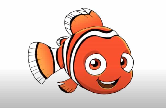 How To Draw Nemo Fish Step by Step