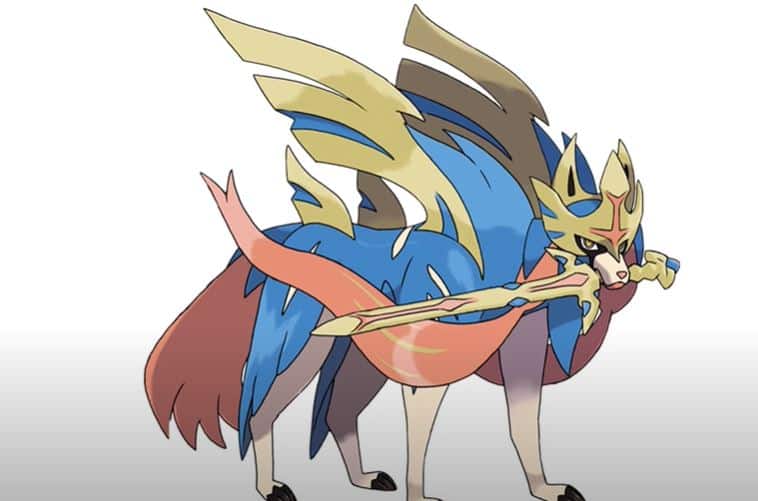 How To Draw Zacian from Pokemon